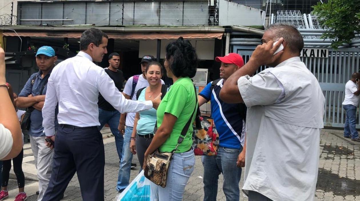 Juan Guaidó, presidente de la Asamblea Nacional de Venezuela.