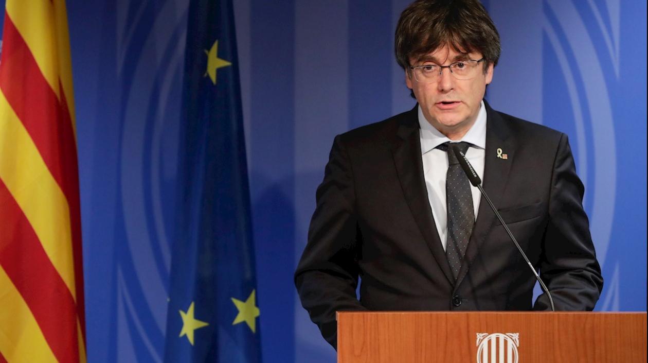 El expresidente de la Generalitat de Cataluña, Carles Puigdemont.