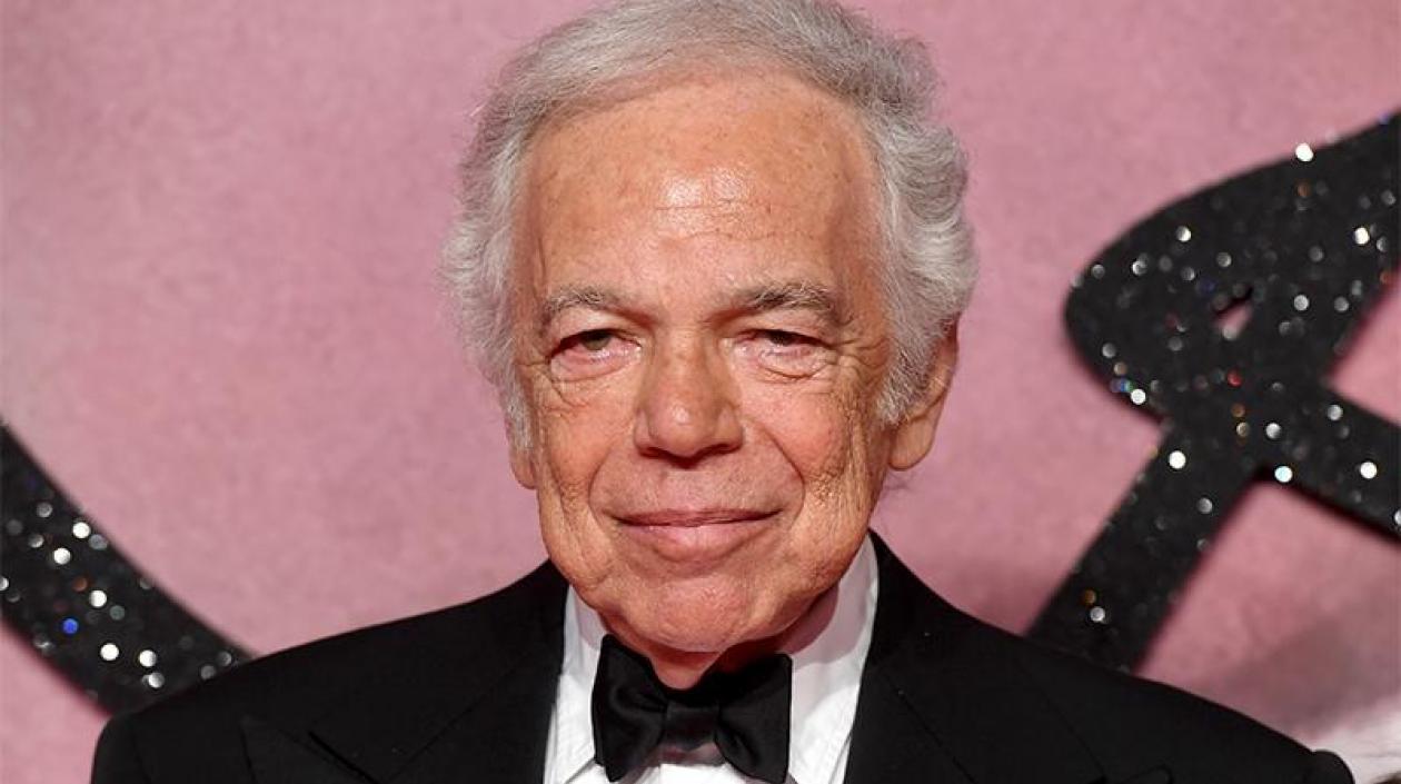 El diseñador estadounidense Ralph Lauren.