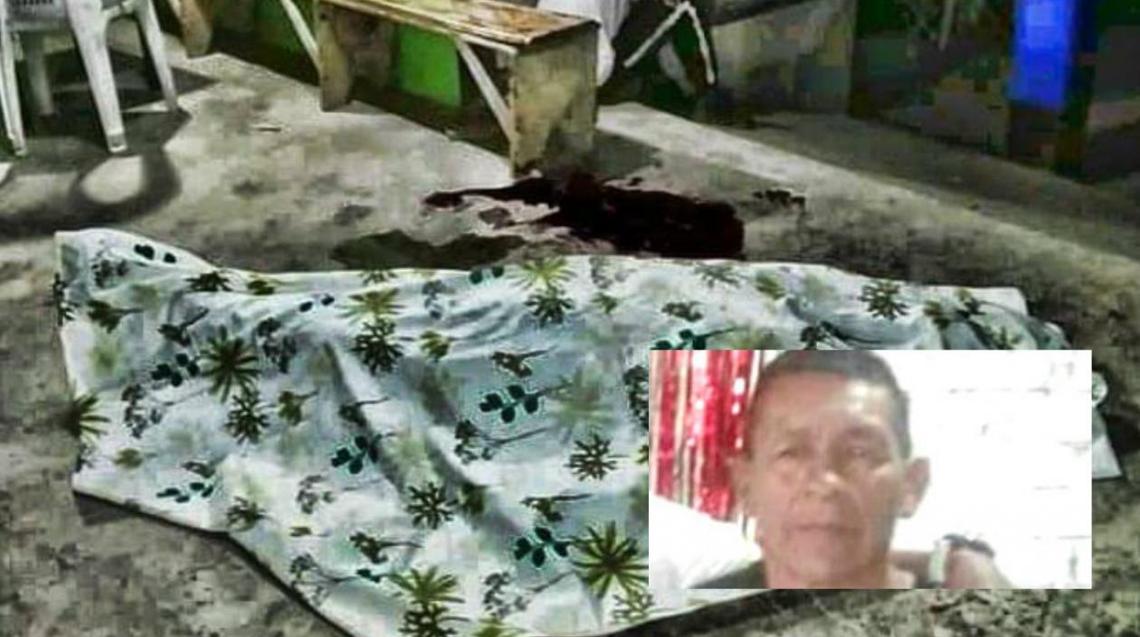 Toribio Canas Velasco, de 53 años de edad, líder indígena asesinado.