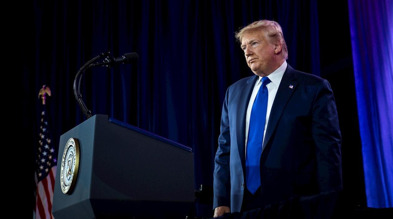 Donald Trump, Presidente de los Estados Unidos.