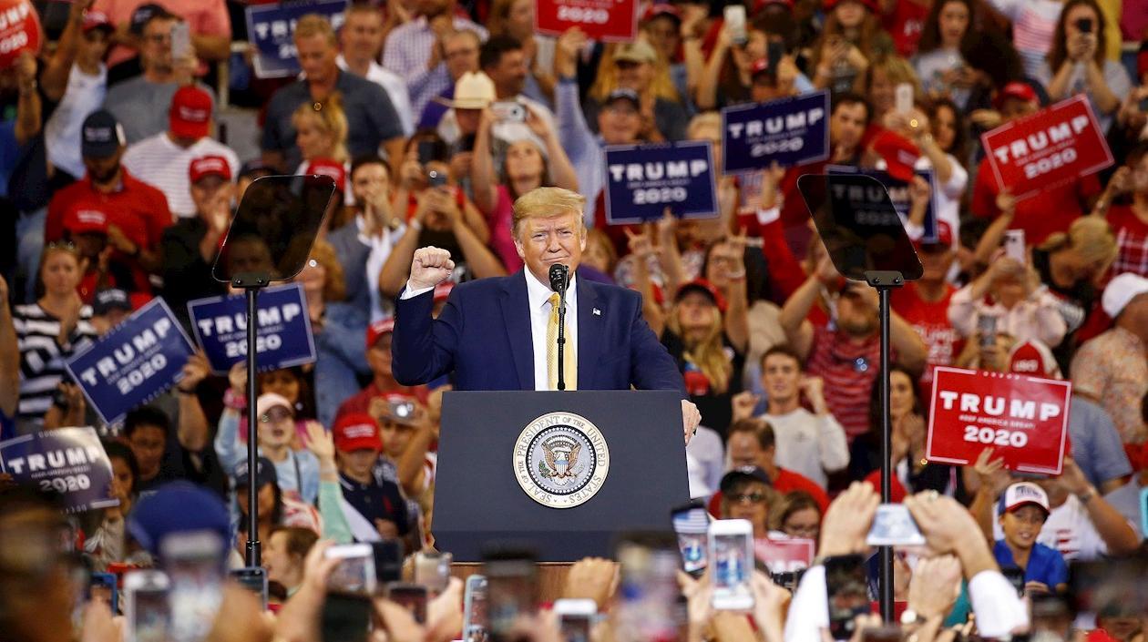 Donald Trump, Presidente de los Estados Unidos.