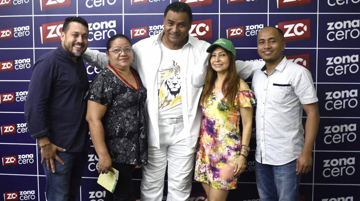 Los candidatos Jair Mendoza, Duvernis Nieto, Moisés Imitola, Rosiris Viana y Wilmer Hoyos.