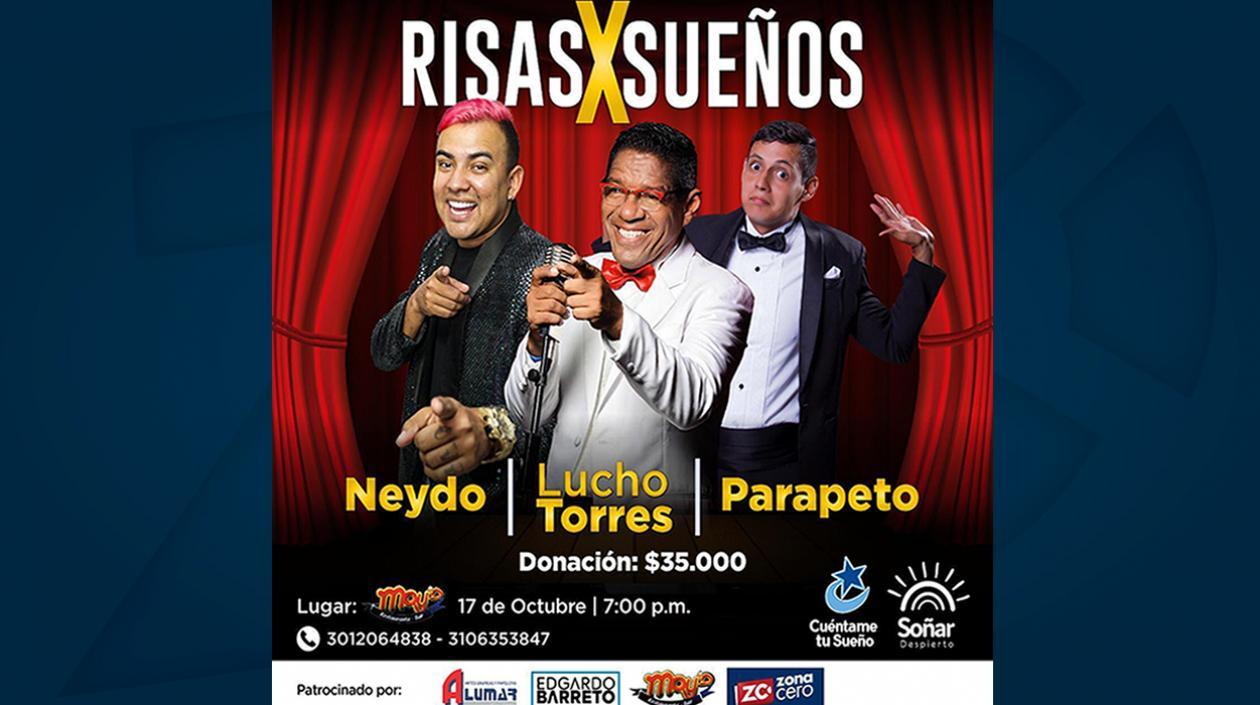 'Risas X Sueños', show de humor con sentido social.