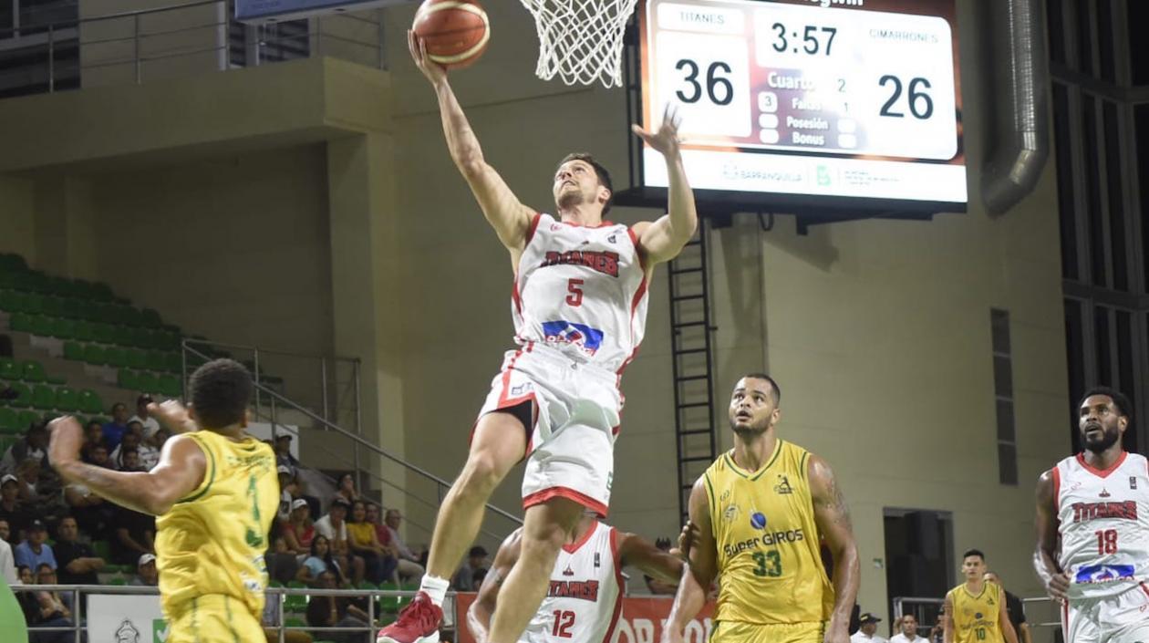 Gianluca Bacchi, una de las figuras de Titanes.