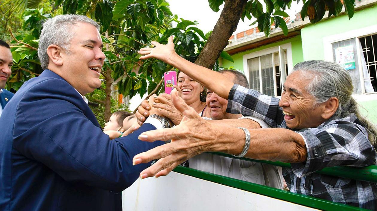 El Presidente de la República, Iván Duque.