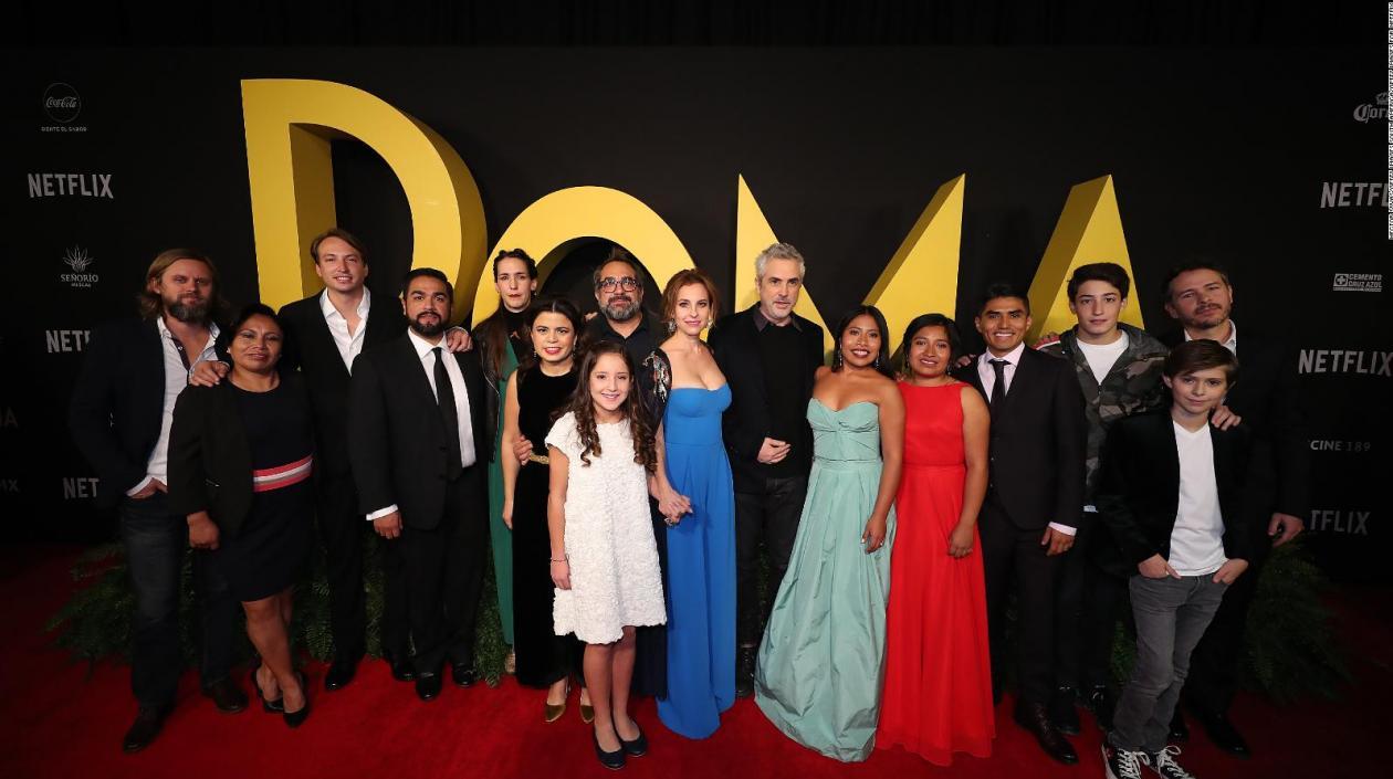 Elenco de la película 'Roma'.