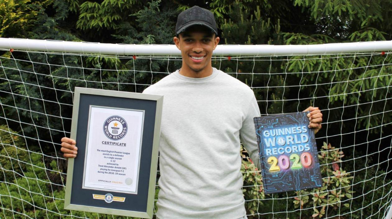 Trent Alexander-Arnold, jugador inglés. 