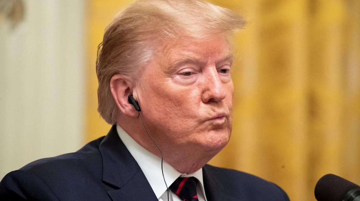 Donald Trump, Presidente de los Estados Unidos.