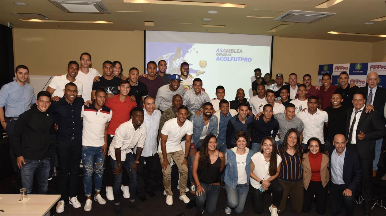 Jugadores integrantes de Acolfutpro. 