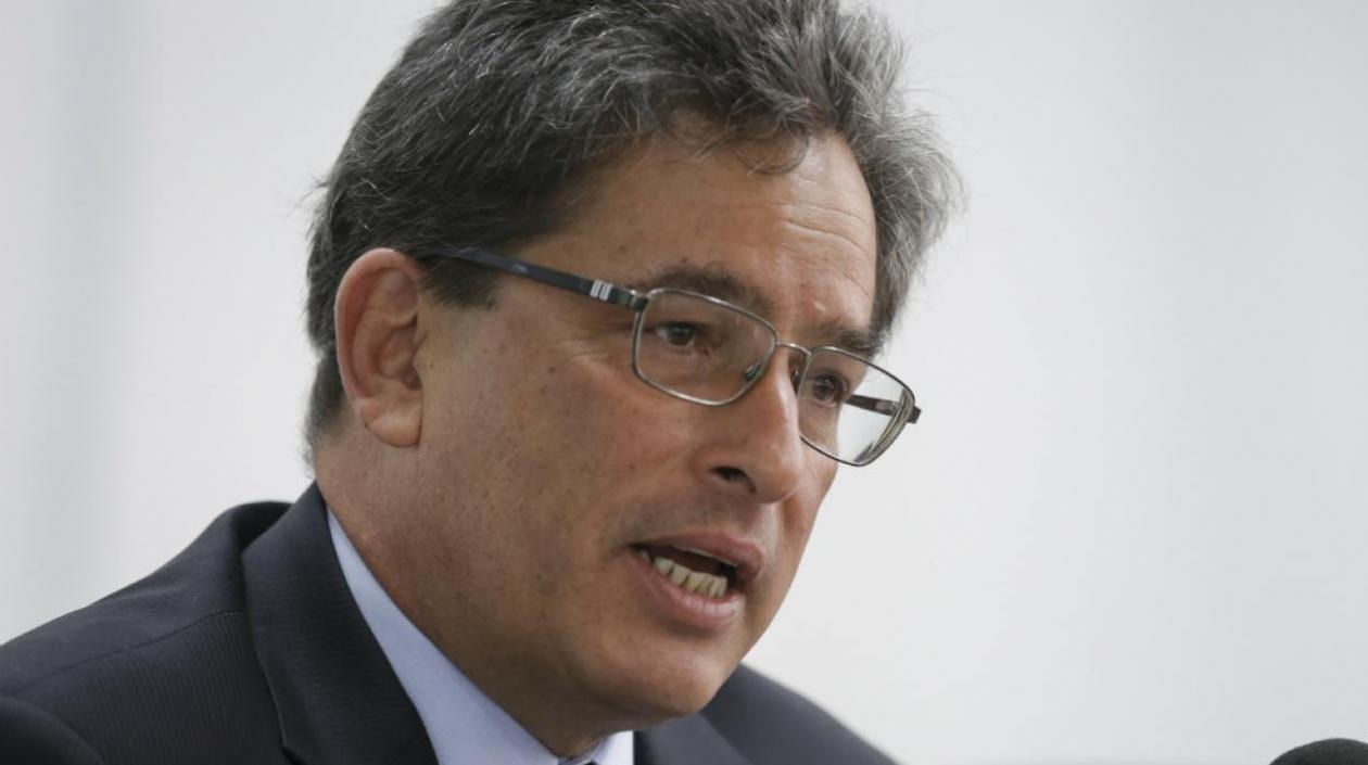 Alberto Carrasquilla, ministro de Hacienda.