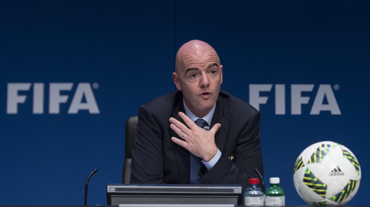 Gianni Infantino, presidente de la FIFA. 