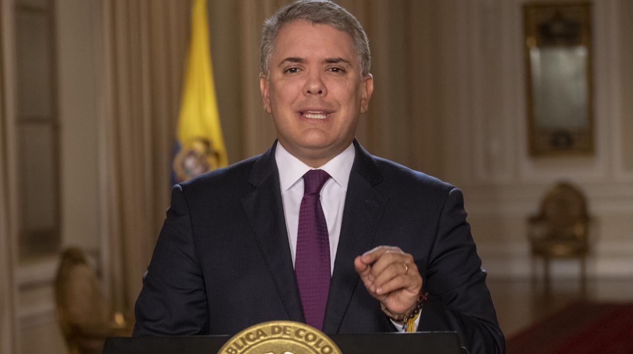 Iván Duque, presidente de Colombia.