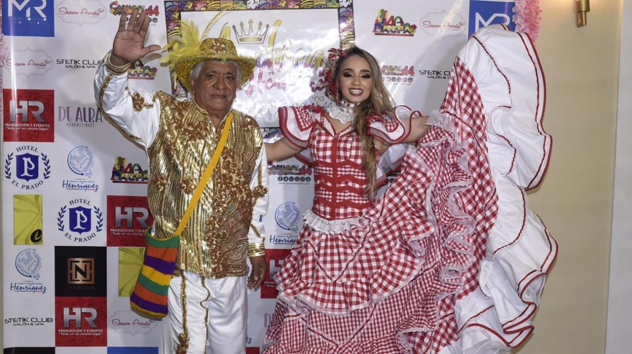Robinson Albor y Andrea Henríquez, Reyes del Carnaval de la 44.