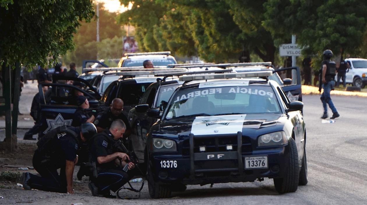 Imagen del enfrentamiento.