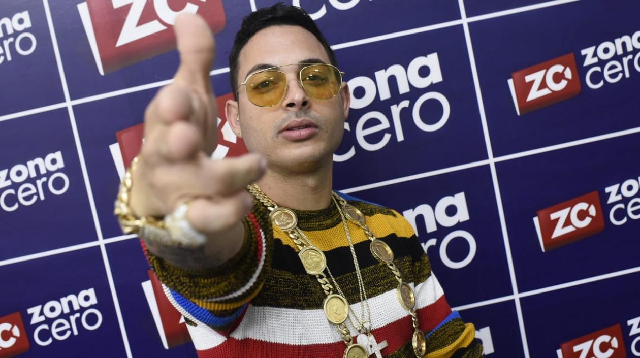 El cantante cubano Chucho Flash.