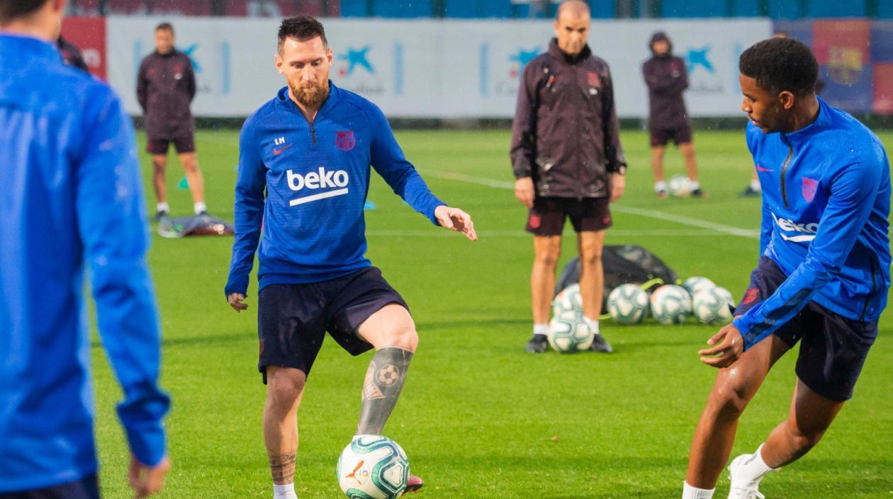 Lionel Messi, jugador argentino. 