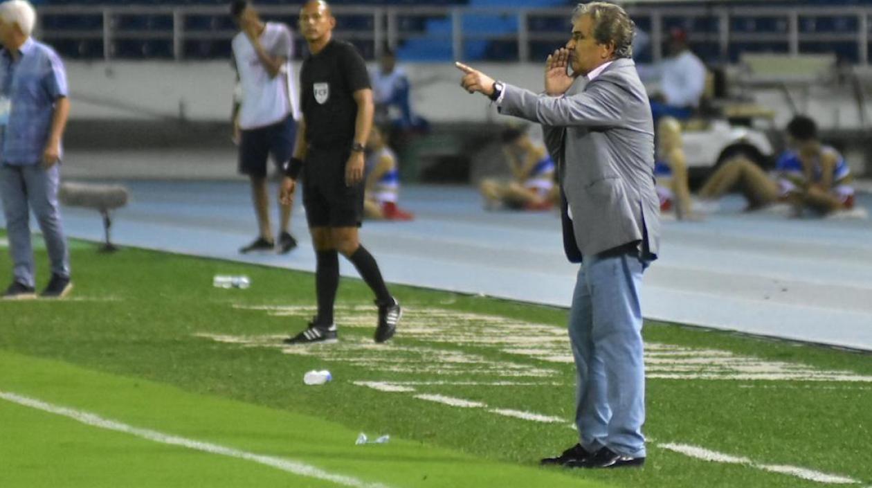 Jorge Luis Pinto, DT de Millonarios.