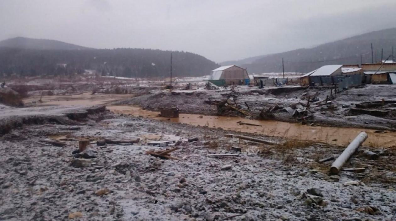 En el lugar vivían una 74 personas.