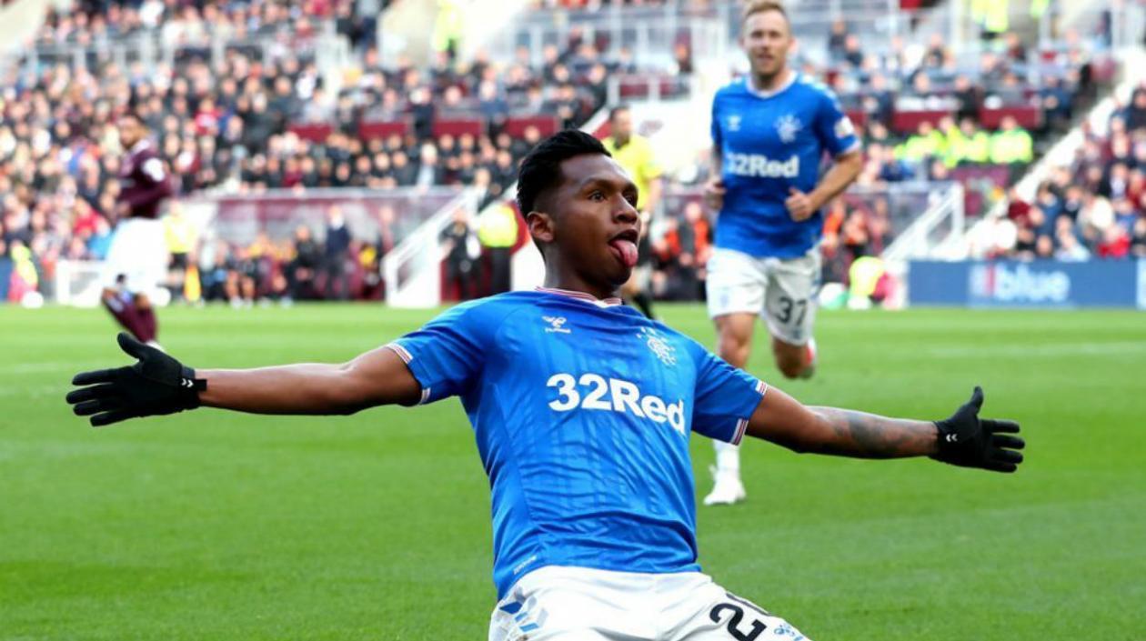 Alfredo Morelos, delantero cordobés. 
