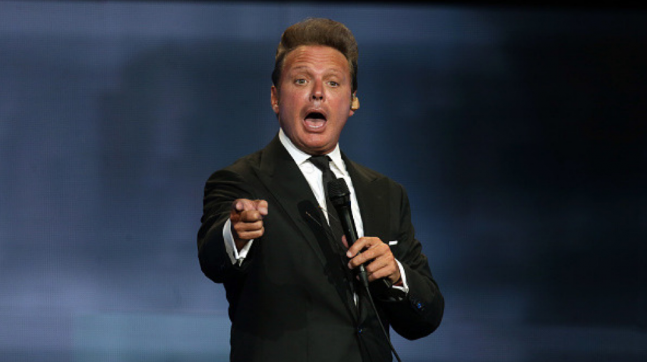 El cantante Luis Miguel.