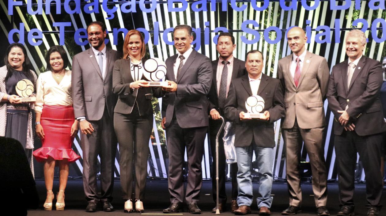 Momento de la premiación.