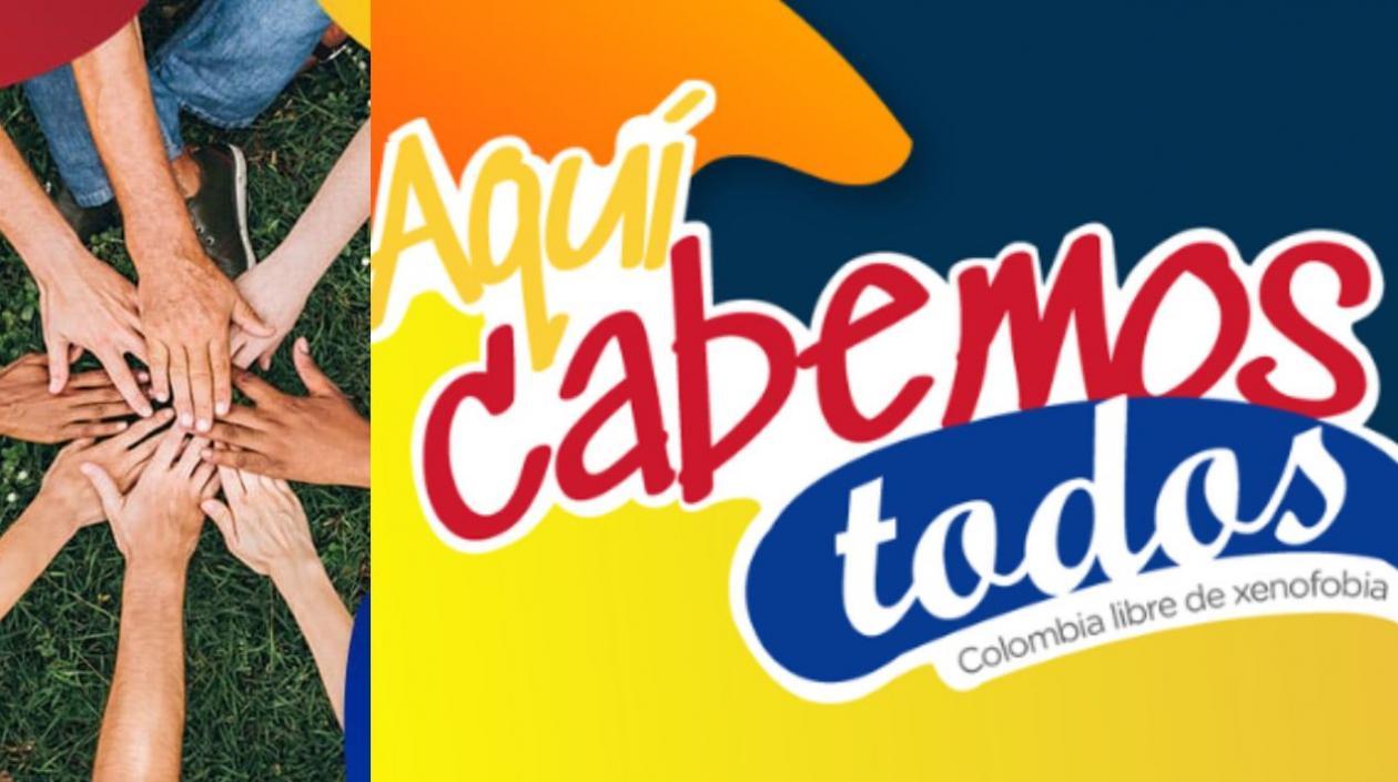 Únete el 24 de octubre con el hashtag #AquíCabemosTodos #NoAlDiscursoxenofobo.