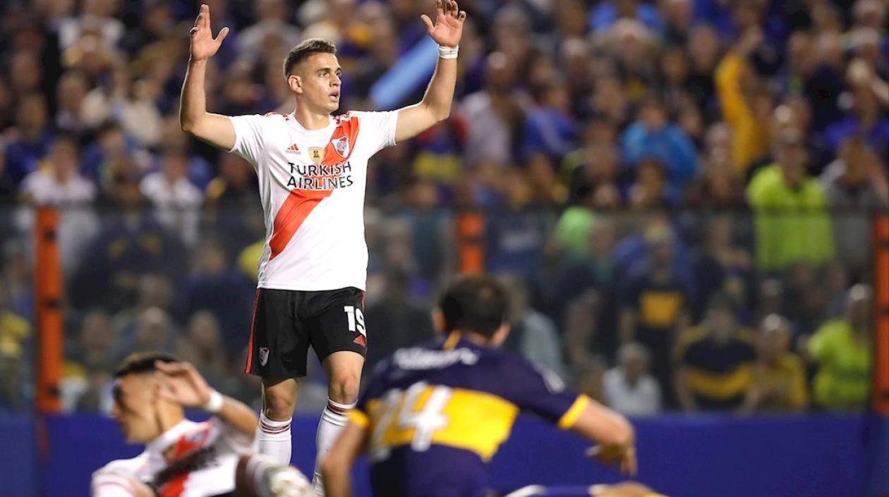 Rafael Santos Borré, la cuota costeña en el partido.