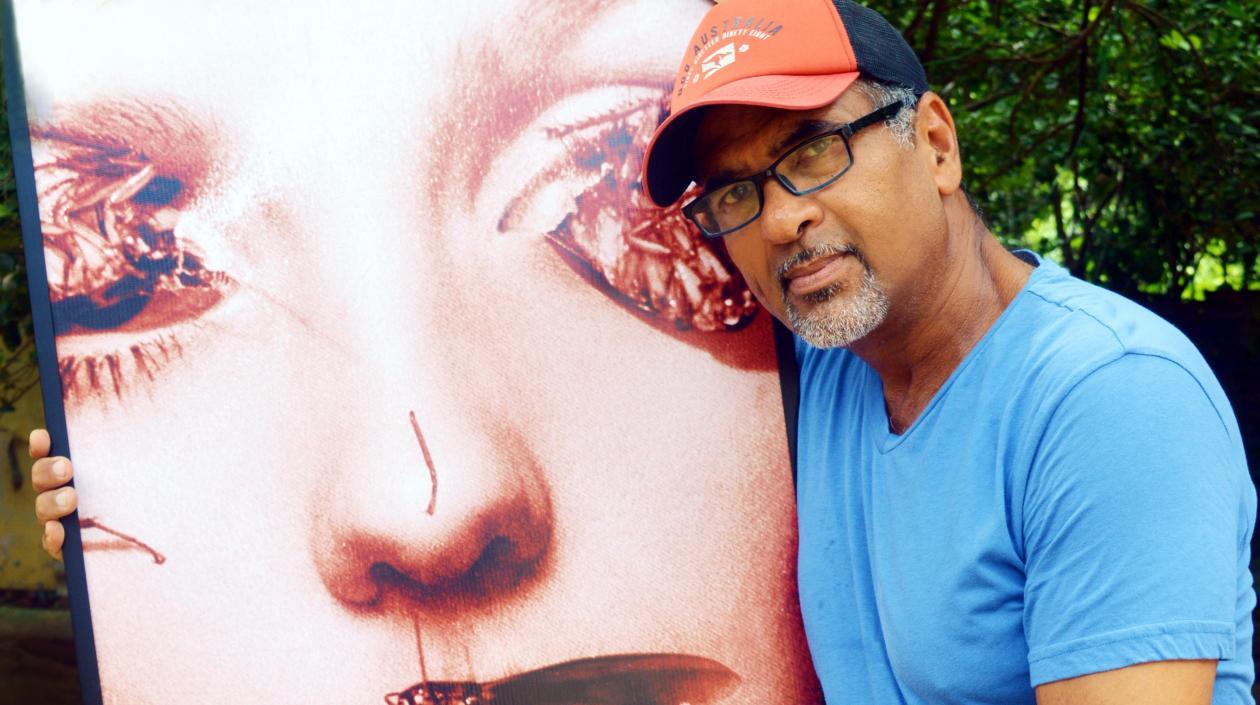 El artista barranquillero Luis Alberto Rincón.