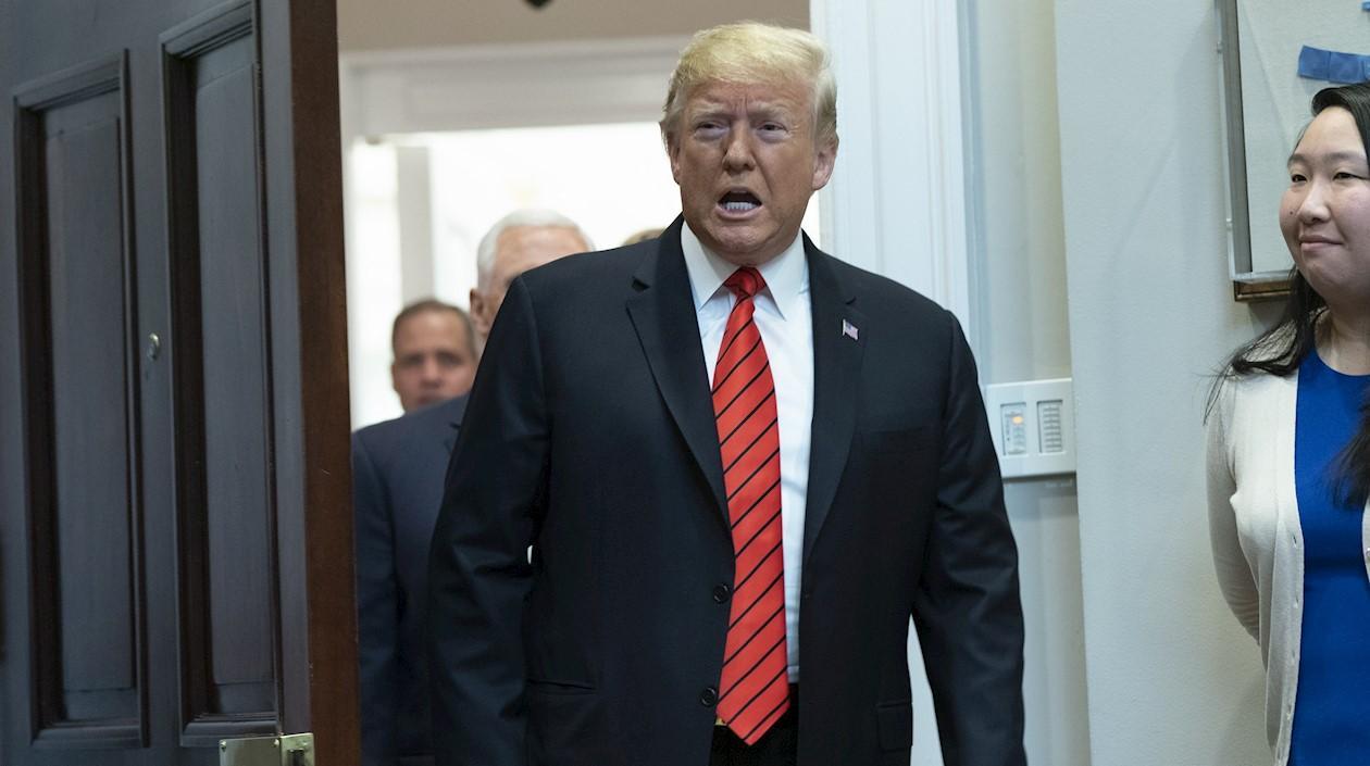 Donald Trump, Presidente de los Estados Unidos.