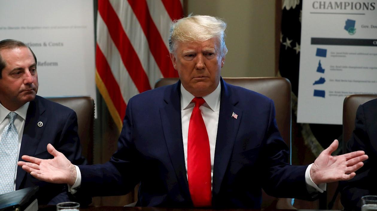 Donald Trump, Presidente de los Estados Unidos.