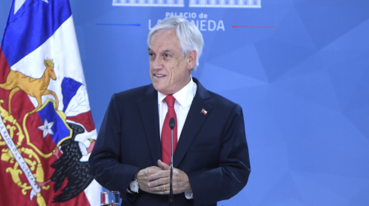 Sebastián Piñera, presidente de Chile.