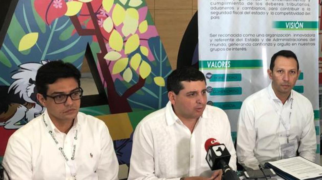 Director de la Dian en Barranquilla.