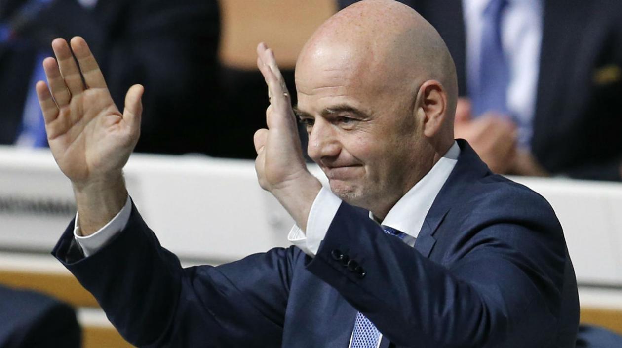Gianni Infantino, presidente de la FIFA. 
