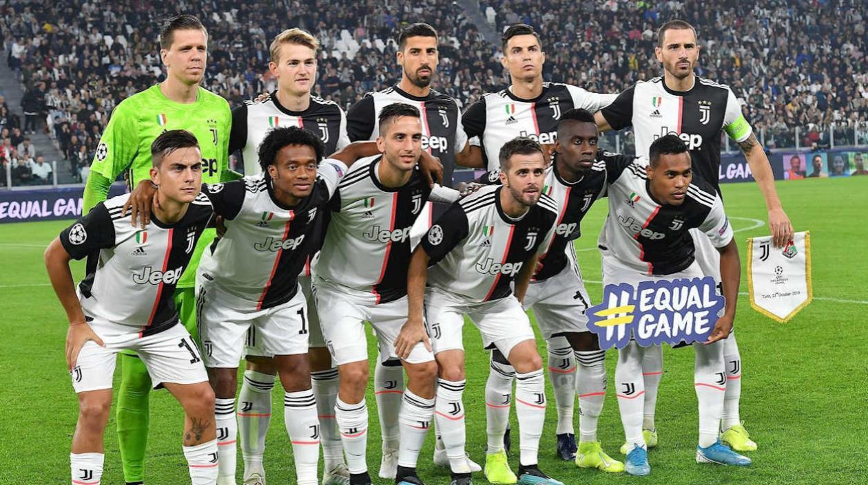 Escuadra de la Juventus. 