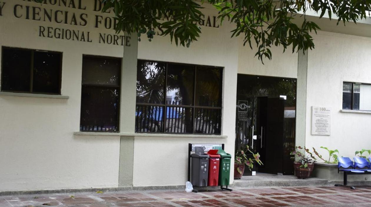 Sede de Medicina Legal en Barranquilla.