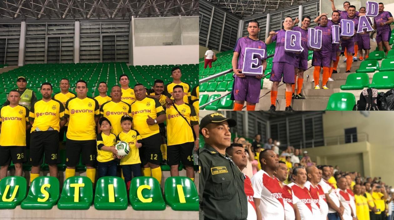 Inauguración del torneo.