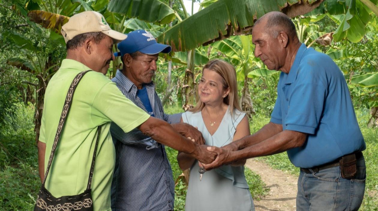 Elsa Noguera, candidata a la Gobernación del Atlántico.