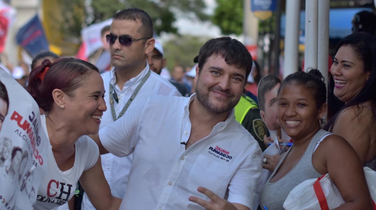 Jaime Pumarejo, candidato a la Alcaldía de Barranquilla.