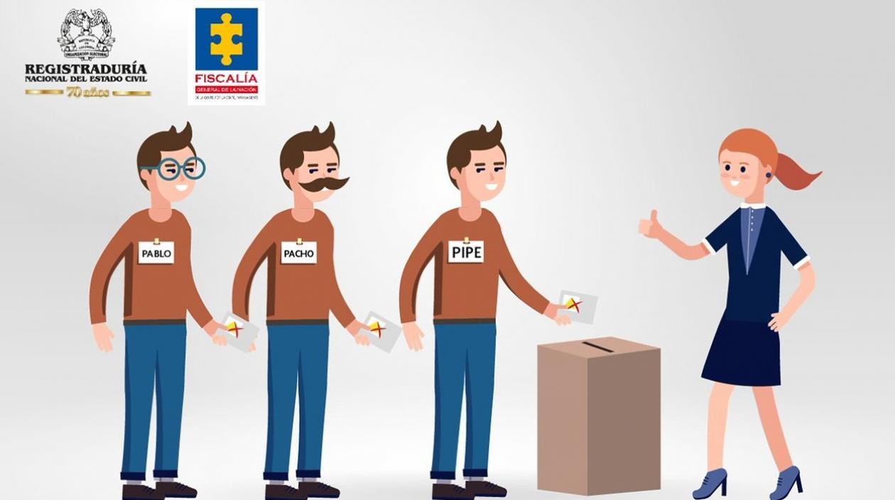 El voto fraudulento es uno de los delitos más comunes durante la jornada electoral.