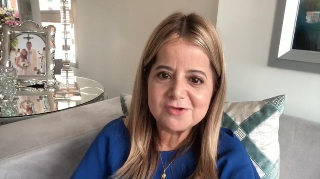 Elsa Noguera, candidata a la Gobernación del Atlántico.