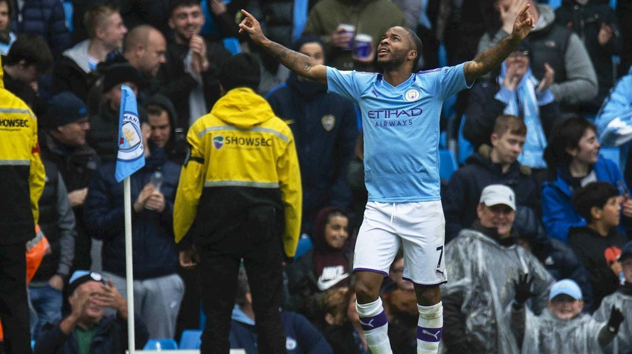 Raheem Sterling cerró con un gol una semana mágica. 
