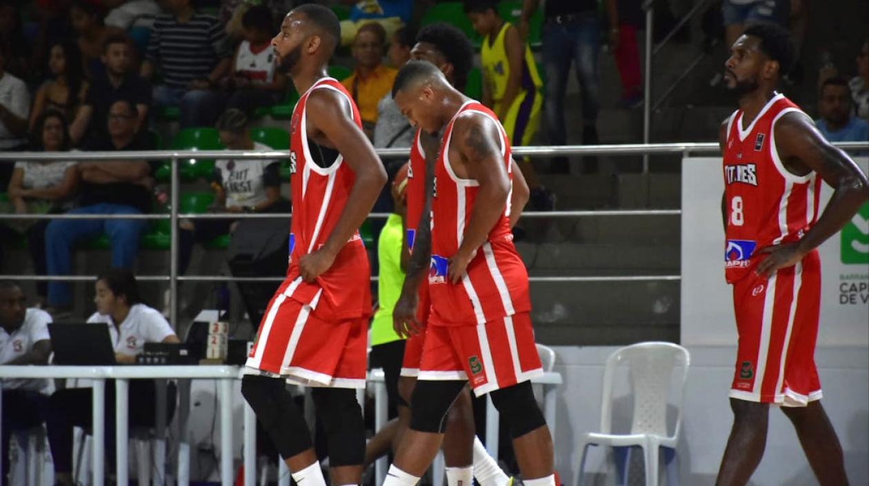 Tristeza en los locales tras la derrota.