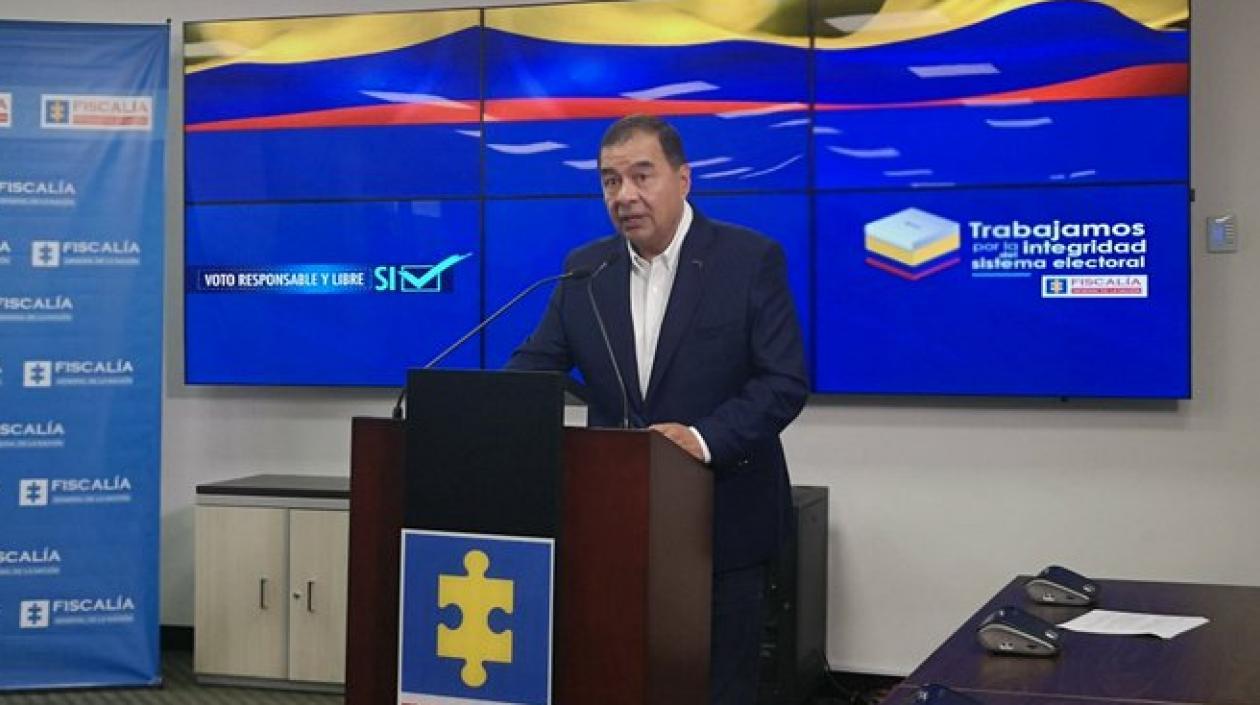 Fiscal General (e) Fabio Espitia Garzón.