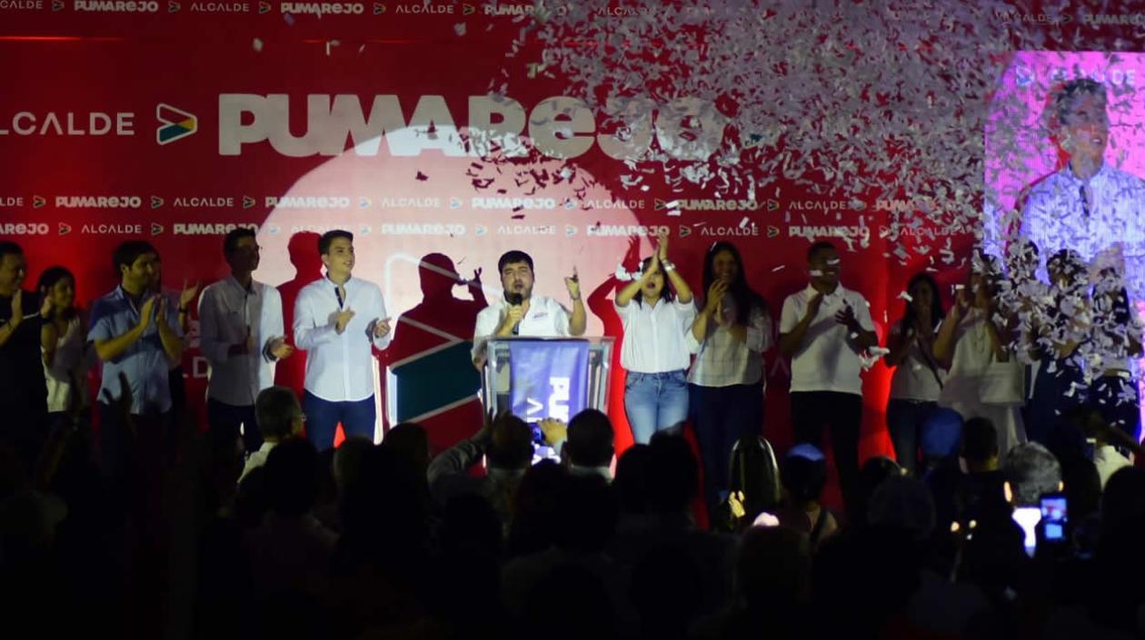 El Alcalde electo de Barranquilla, Jaime Pumarejo