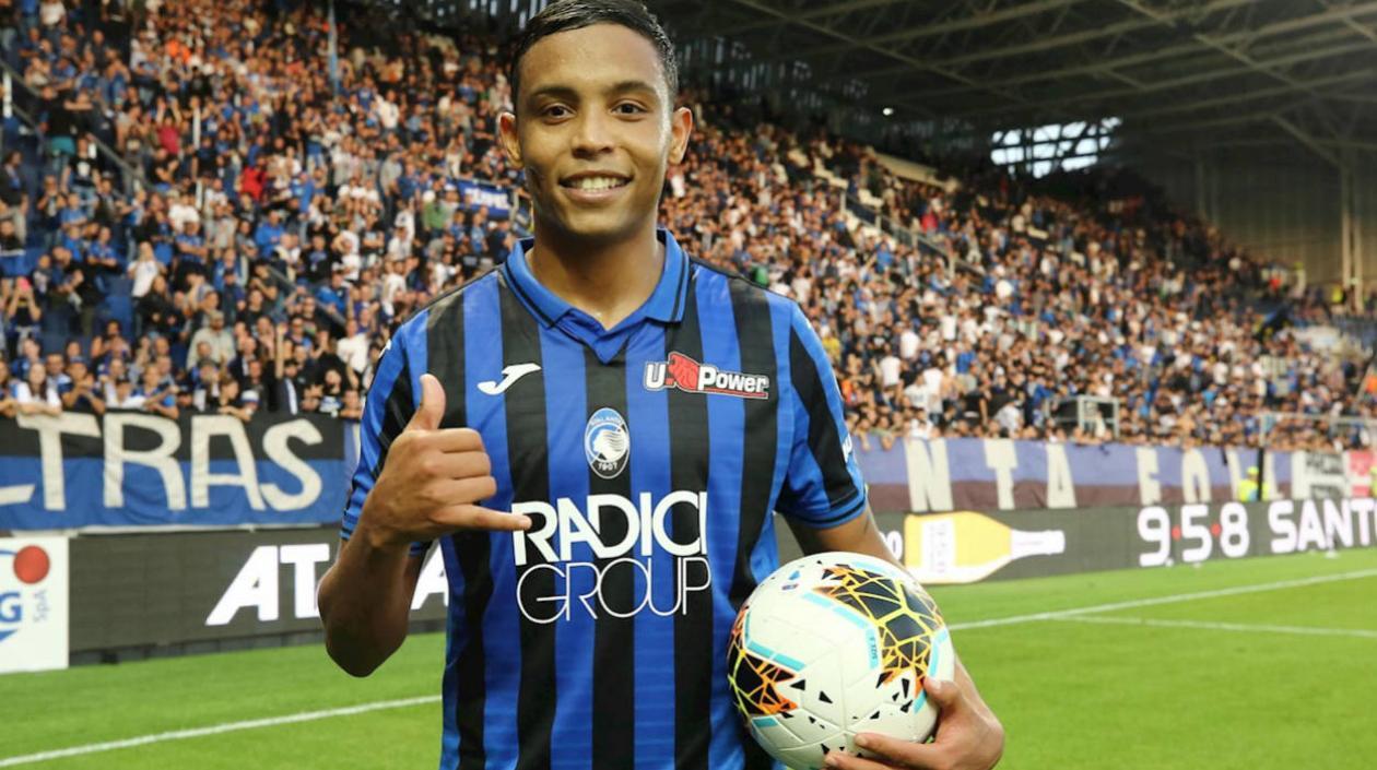 Luis Fernando Muriel, delantero colombiano. 