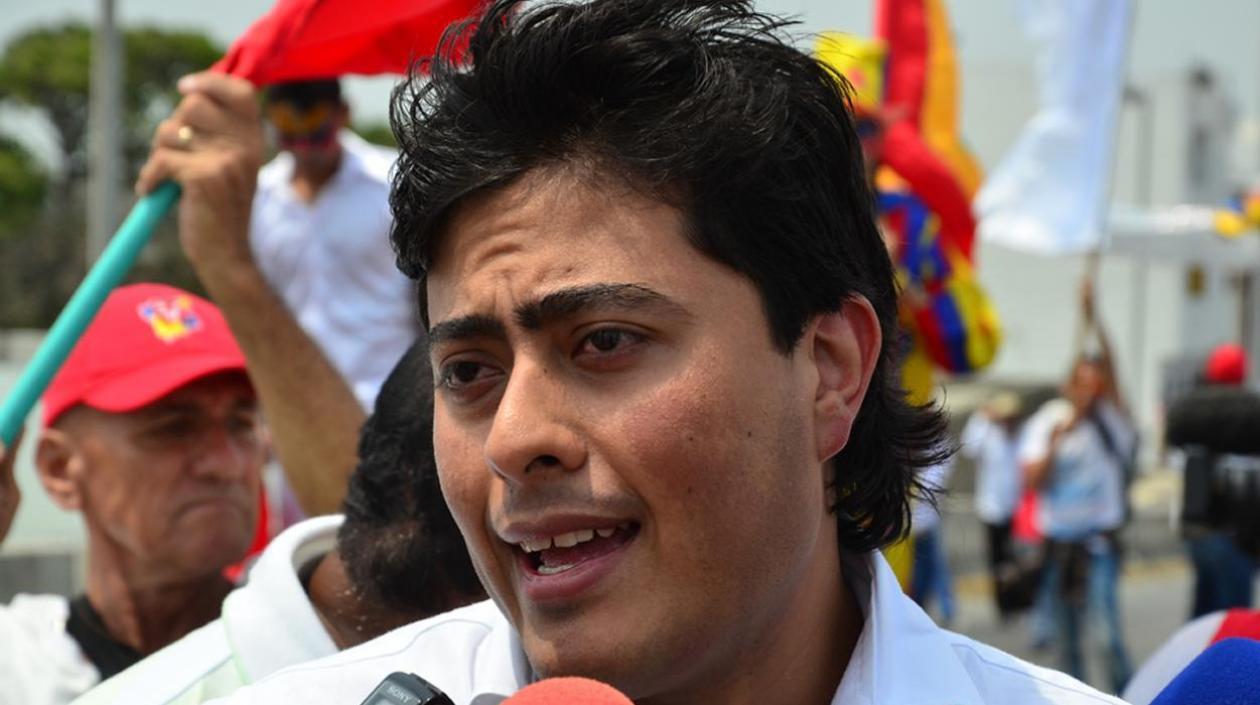 Nicolás Petro, candidato a la Gobernación del Atlántico. 