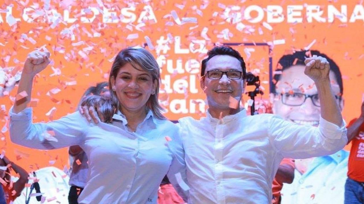 Virna Johnson es la nueva alcaldesa de Santa Marta y Carlos Caicedo, el gobernador del Magdalena.