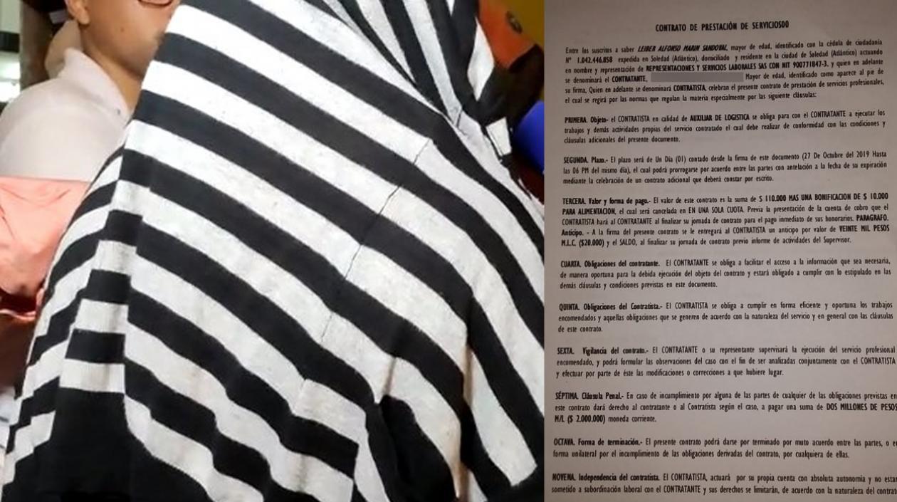 Los contratos firmados por campaña de Elaine Cabrera o “compra de voto maquillada”