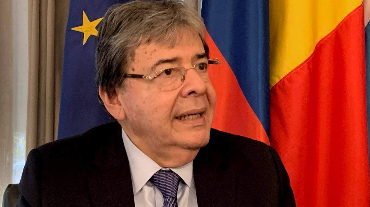 El Canciller Carlos Holmes Trujillo.